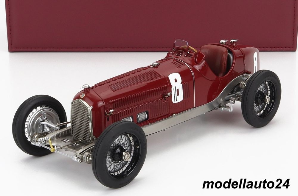 CMC M226 – Alfa-Romeo P3 Fagioli – Vainqueur GP Italie 1933 #12 – 1/18 Neuve