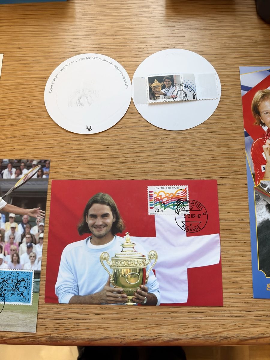 Tous les timbres: 9 Belege Roger Federer – Neuf (Voir description) à Murgenthal par Tina_4055 2