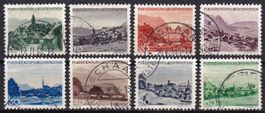 Liechtenstein, Gemeinden und Landschaften Mi 225-226/228-233