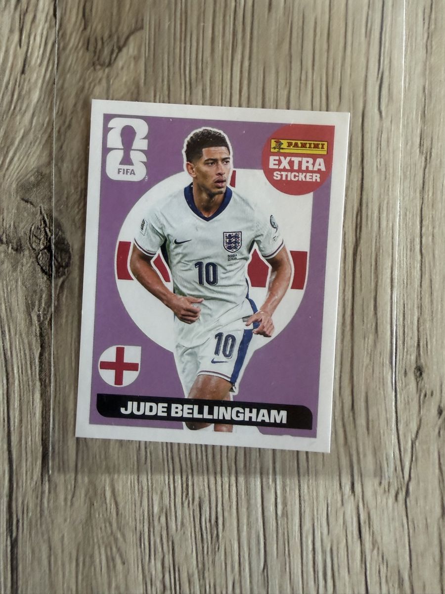 Panini Carte collezionabili: Panini FIFA Extra Sticker Jude Bellingham Angleterre – Nuovo e nell'imballaggio originale da Marly venduto da may_j75b