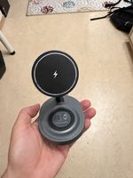 2-in-1 magnetische Ladestation Wireless Charger guter Zustan