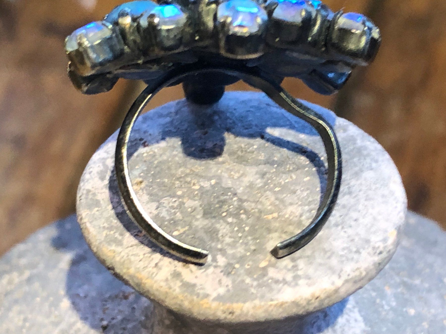 Anelli: XL Fingerring Ring glänzend Grösse verstellbar – Usato da Wald ZH venduto da rotschmuddl 4