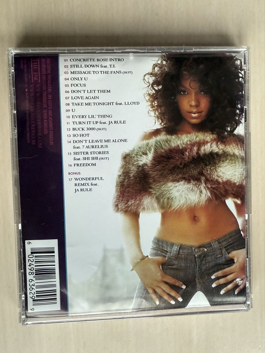 CD: Ashanti - Concrete Rose CD Album – Usato da Oberried Brienz venduto da Chyara 1