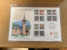 Luxusbrief 8.1.79 Deckengemälde Zillis