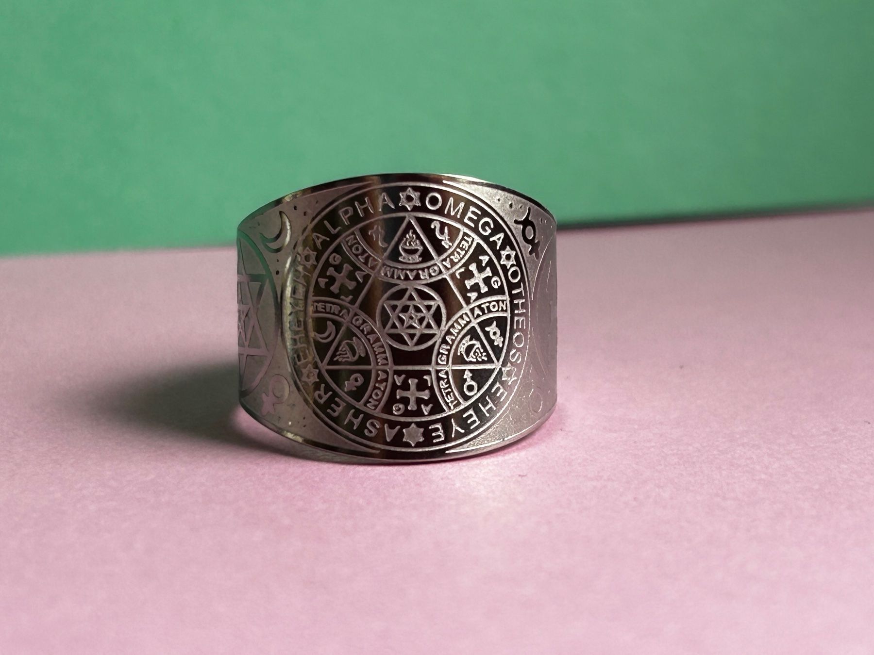 Anelli: Fingerring ALL IS ONE Alpha/Omega (60) – Usato da Dittingen venduto da Bellevista 3
