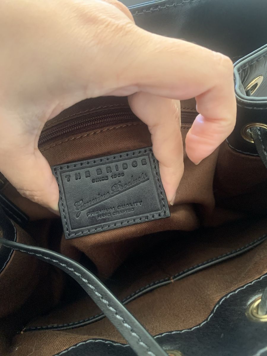 The Bridge Taschen für Damen: THE BRIDGE -borsa a secchiello con tracolla – Gebraucht aus Epalinges von SereDos 4
