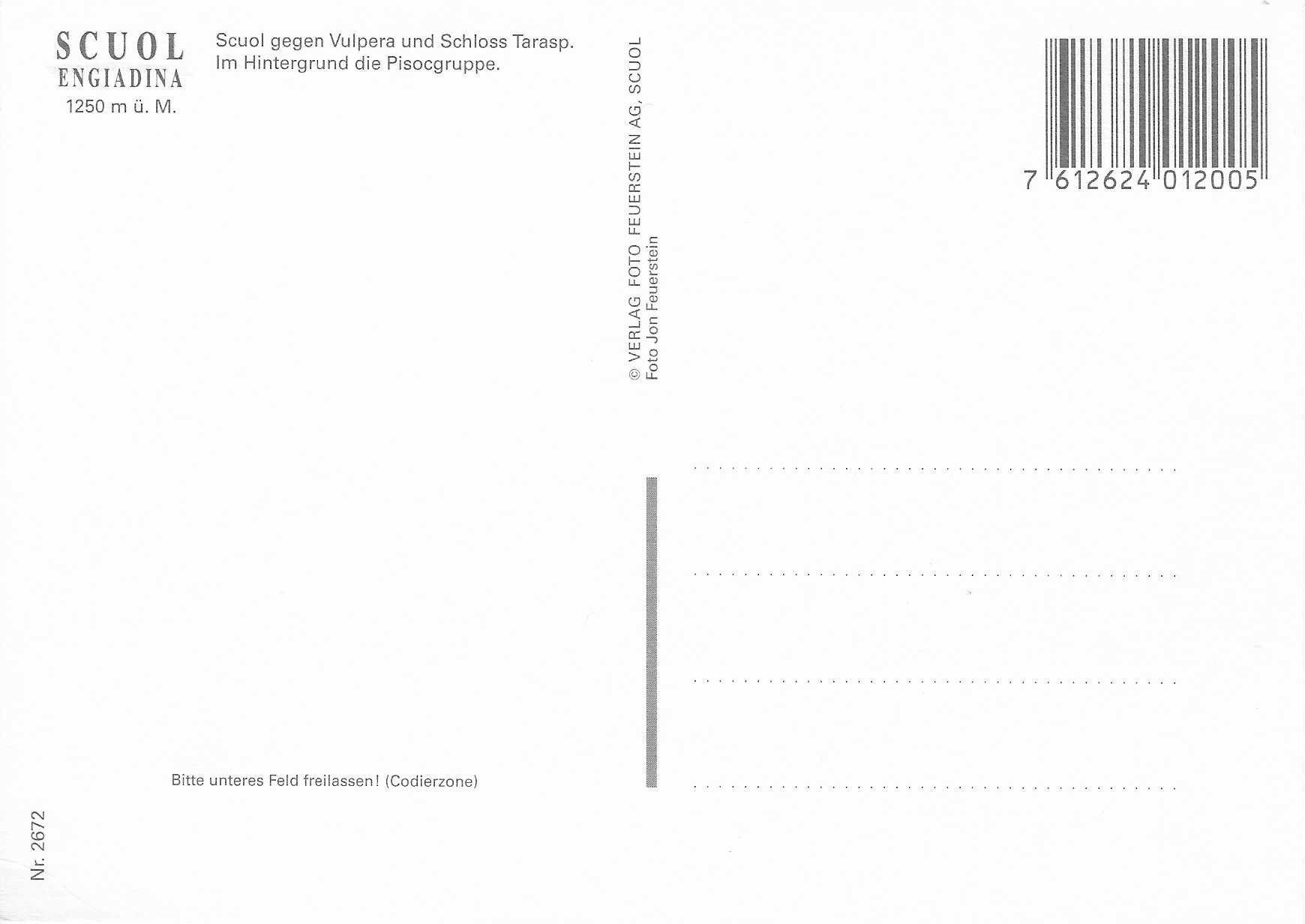 Cartes postales: Scuol GR – Neuf (Voir description) à Rothrist par Stranglehold 1