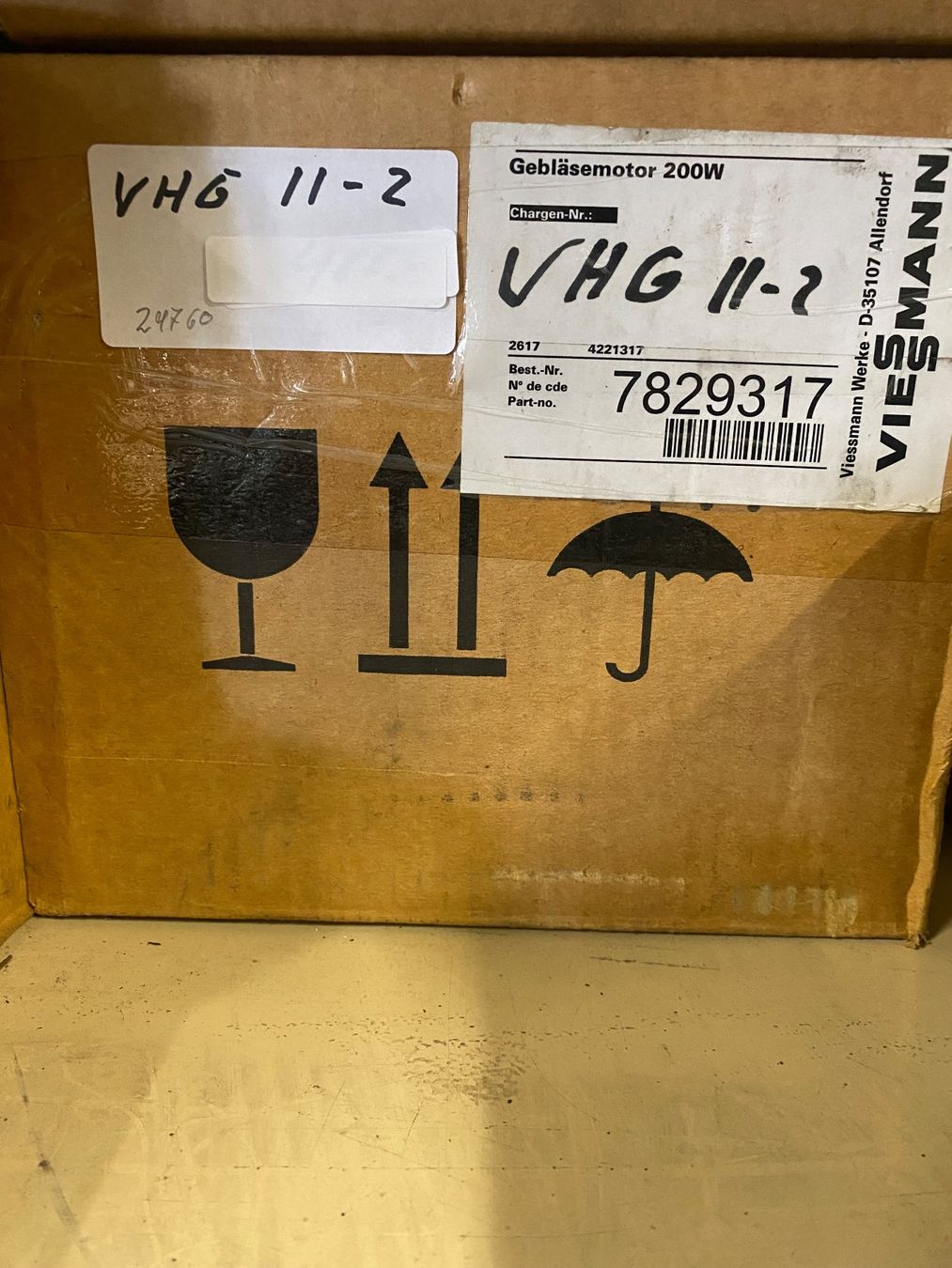 Motoren: Viessmann Gebläsemotor 200 W – Neu und originalverpackt aus Baar von Xufi
