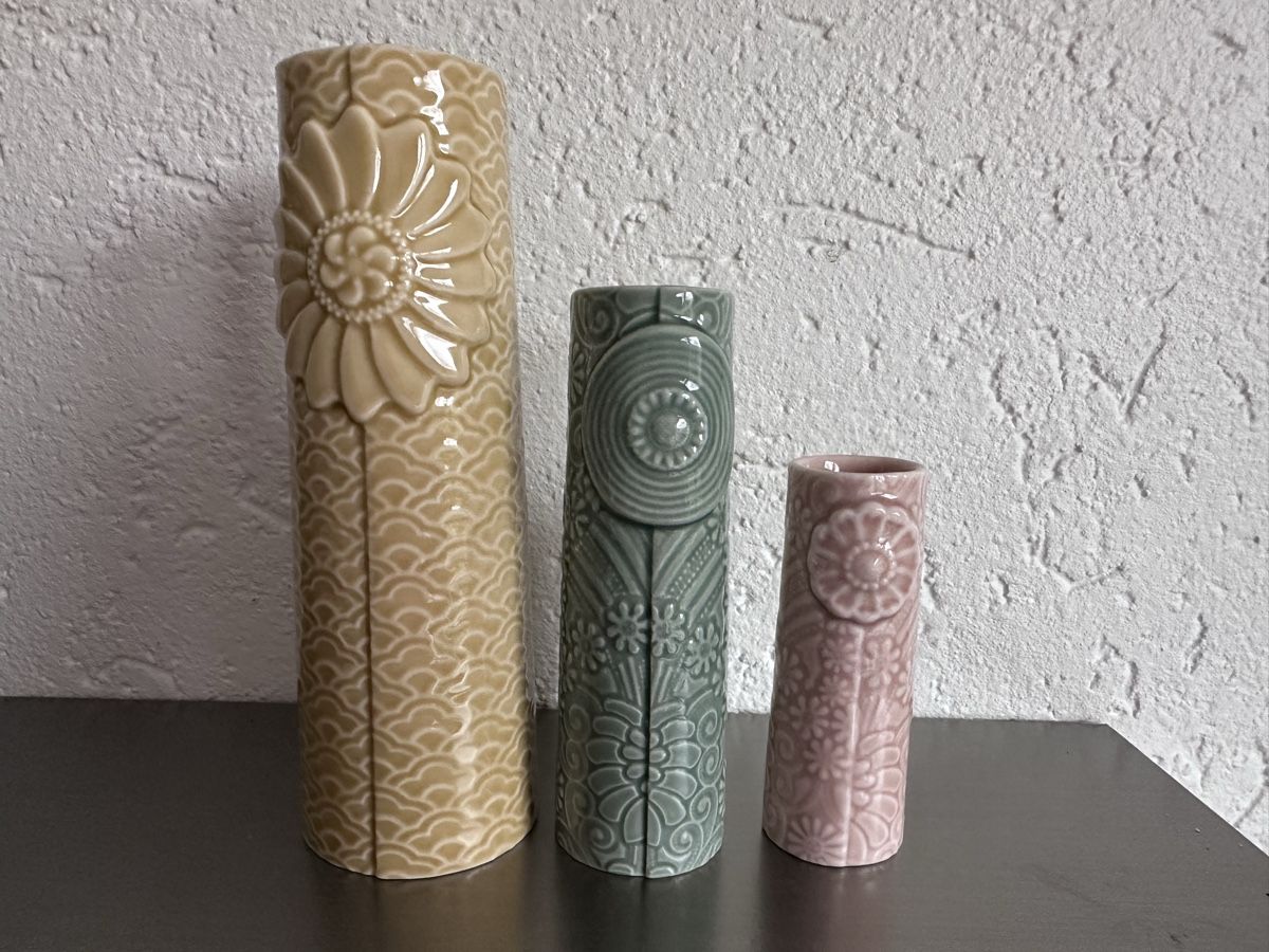 Vasen & Gefässe: 3er Set Vasen – Neu und originalverpackt aus Granges (Veveyse) von MiPeAR 1