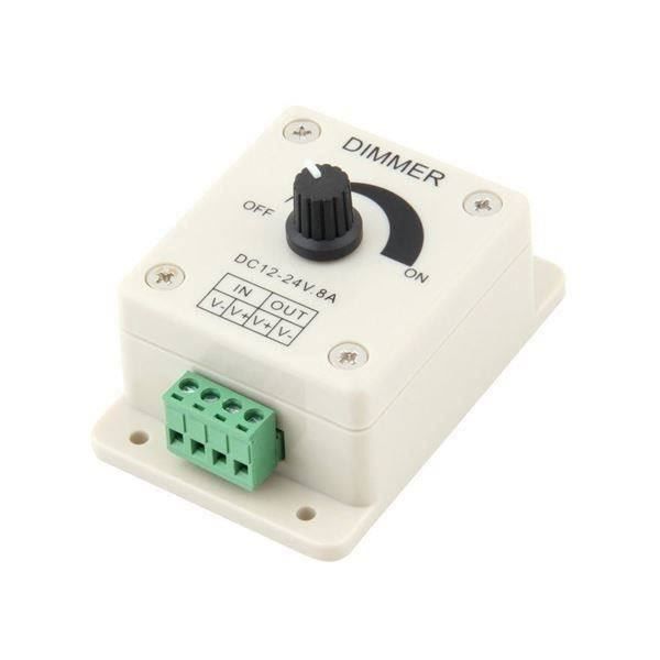 Componenti elettronici: Dimmer,  12-24V DC, 8A – Nuovo (secondo la descrizione) da Luzern venduto da Salefactory