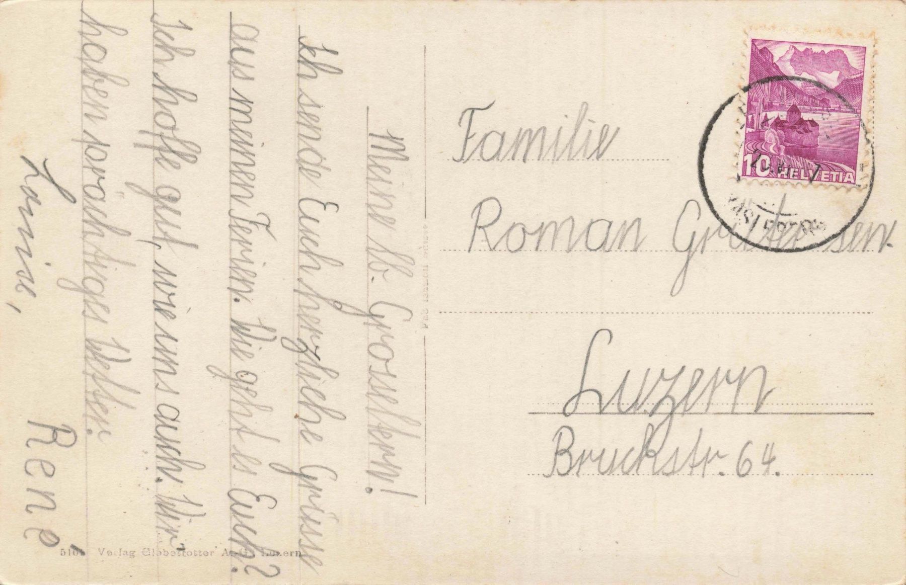 Cartoline postali: Wasserwendi – Usato da Biasca venduto da Blenio71 1