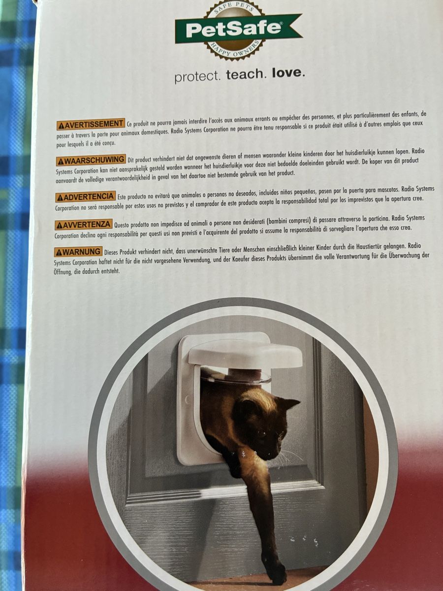 Gattaiole: Katzenklappe Petsafe Smart Flap – Nuovo e nell'imballaggio originale da Menznau venduto da Cabrio77rot 6