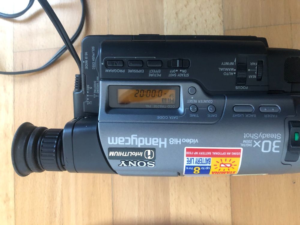 Sony Handycam Video Hi8 CCDTR825 E Kaufen auf Ricardo