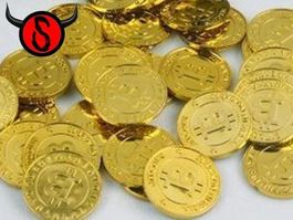 Bitcoin Münze Chip