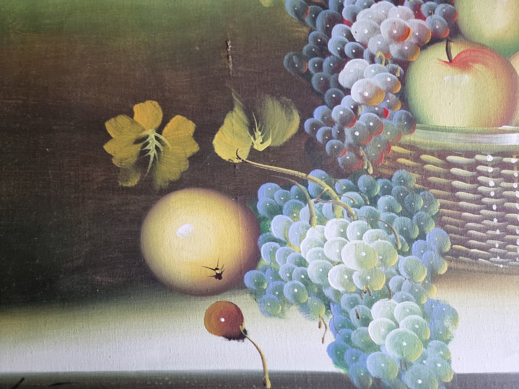 Gemälde: GEMÄLDE STILLLEBEN SIGNIERT MIT RAHMEN – Gebraucht aus Gersau von grafik-kunst 4