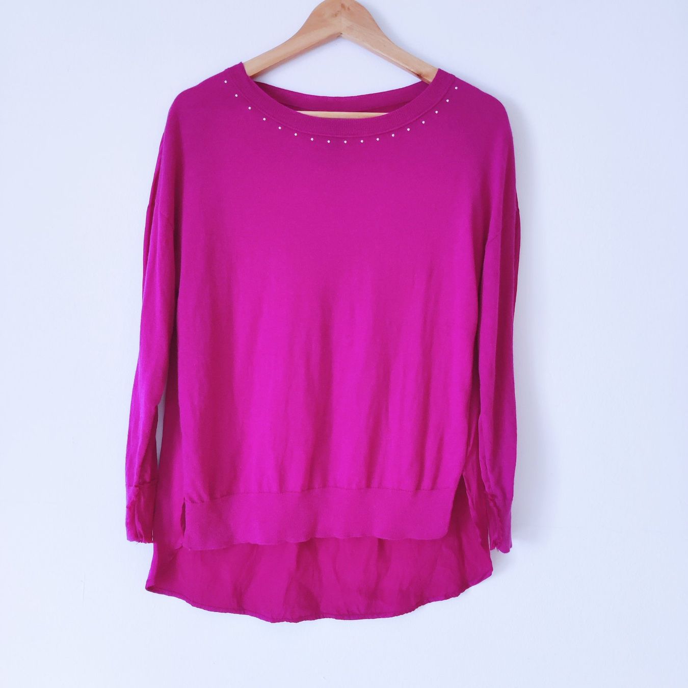 Marc Cain Maglioni & Felpe: MARC CAIN Seide Cashmere Pullover Pulli Bluse Shirt N1/34-36 – Usato da Winterthur venduto da Lotusherz