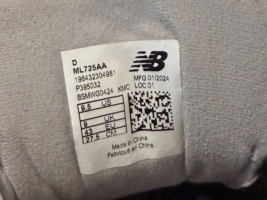 New Balance Scarpe da uomo: New Balance 725 Sneaker, Grösse 43 – Usato da Bülach venduto da rahu3 4