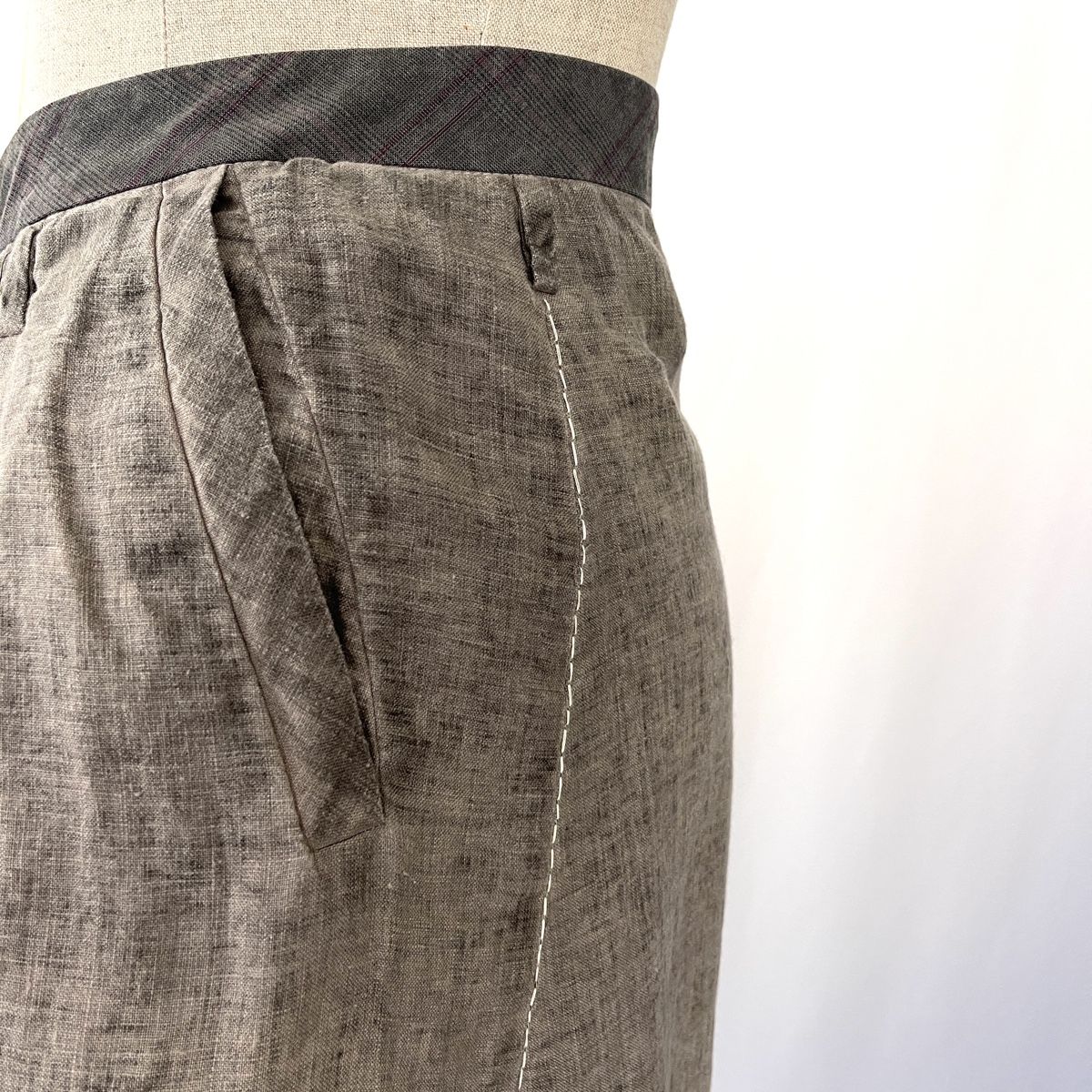 Gonne: UMIT UNAL Linen Skirt size XL – Nuovo (secondo la descrizione) da Emmen venduto da Avviivva_Com2023 6