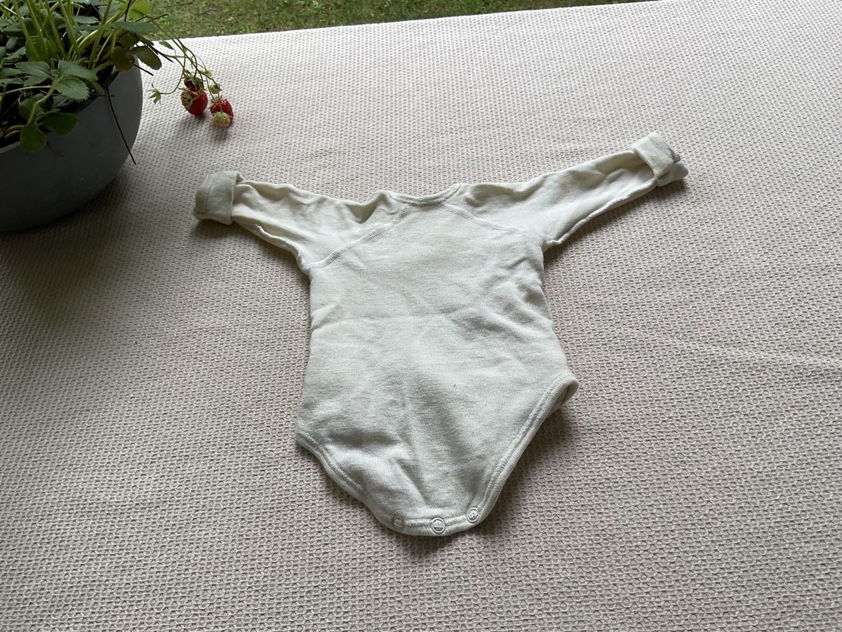 Biancheria intima: Wolle-Seide Body Gr. 50 Newborn  – Usato da Küsnacht ZH venduto da Annelie87 1