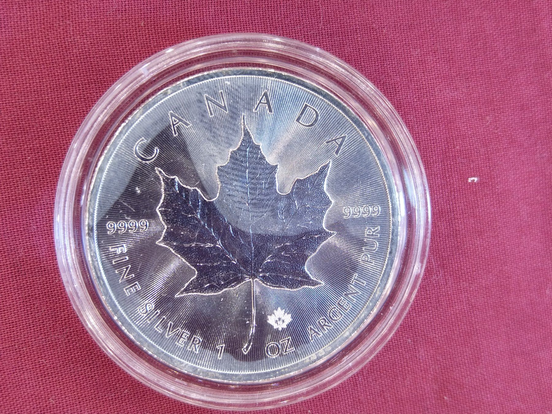 Alle Münzen: Silber Maple Leaf 1 oz - 2015 – Gebraucht aus Dättlikon von Quarz58 1