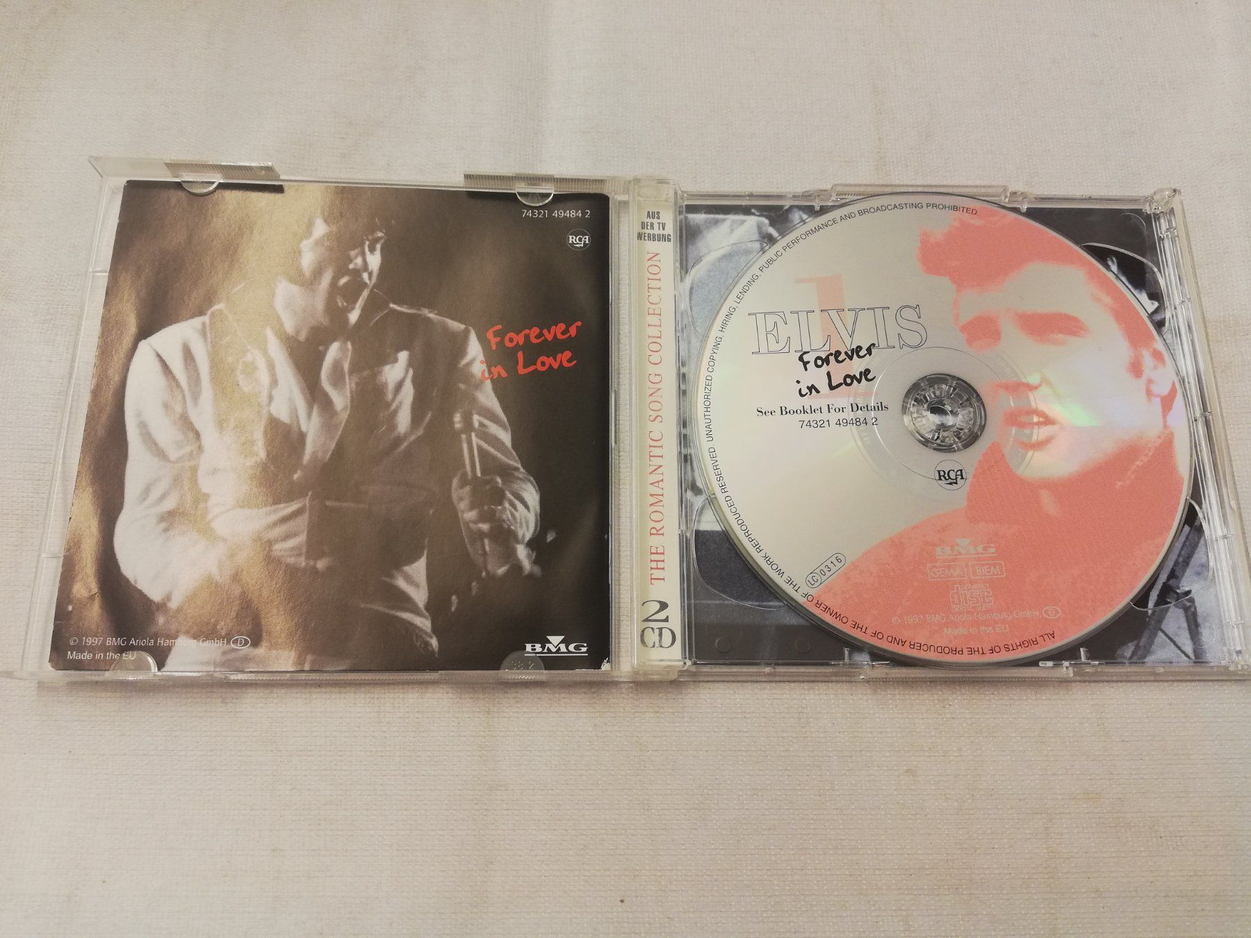 CD: ELVIS PRESLEY - FOREVER IN LOVE – Usato da Bern venduto da Vinylsound.ch 2