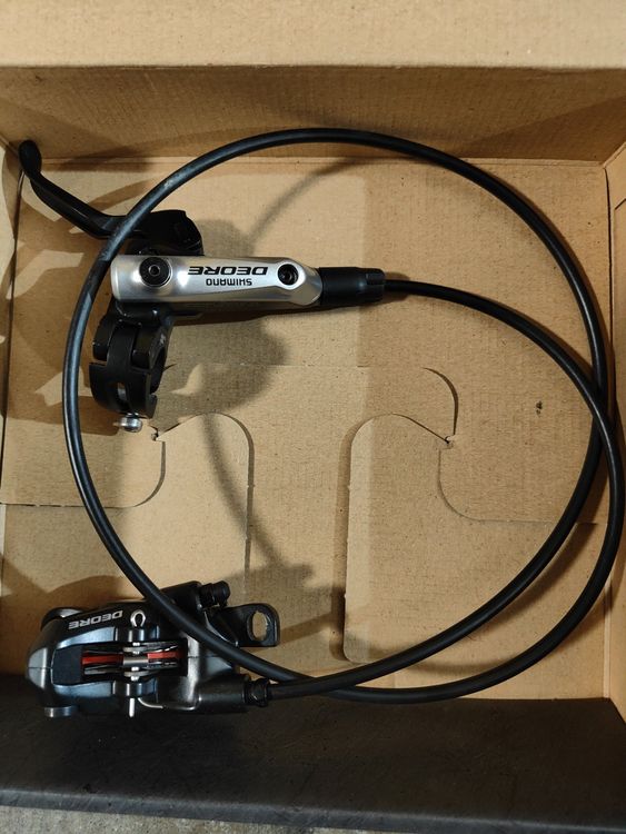 SHIMANO DEORE M615 Hydraulische Scheibenbremse Set (V+H) (Gebraucht) in ...