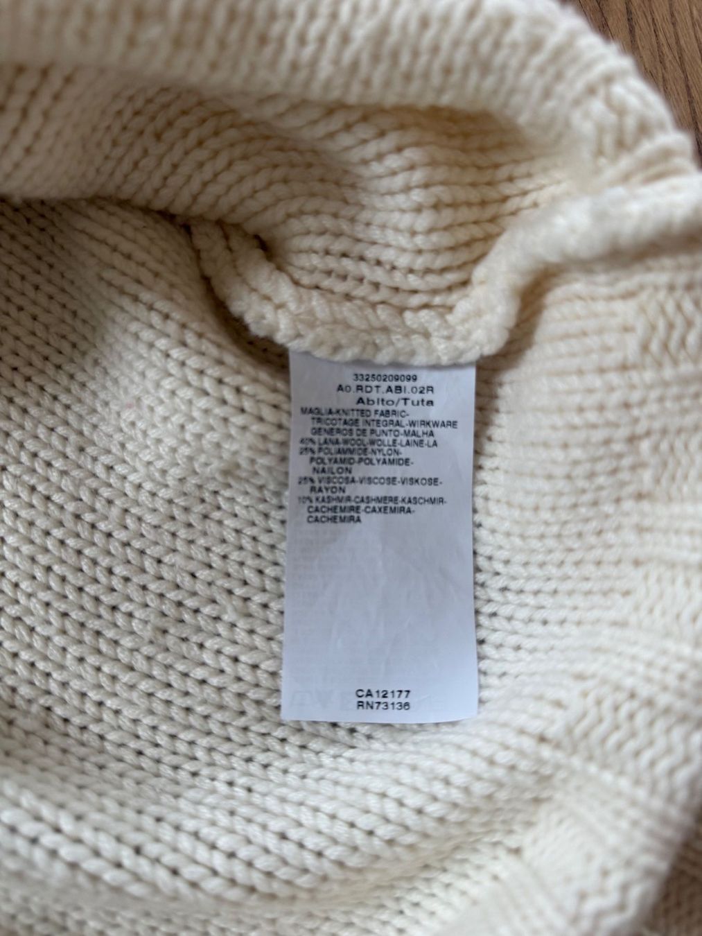 Max Mara Vestiti: MaxMara Strickkleid, Creme, Gr. M – Usato da Horgen venduto da tsp_qr5b 2