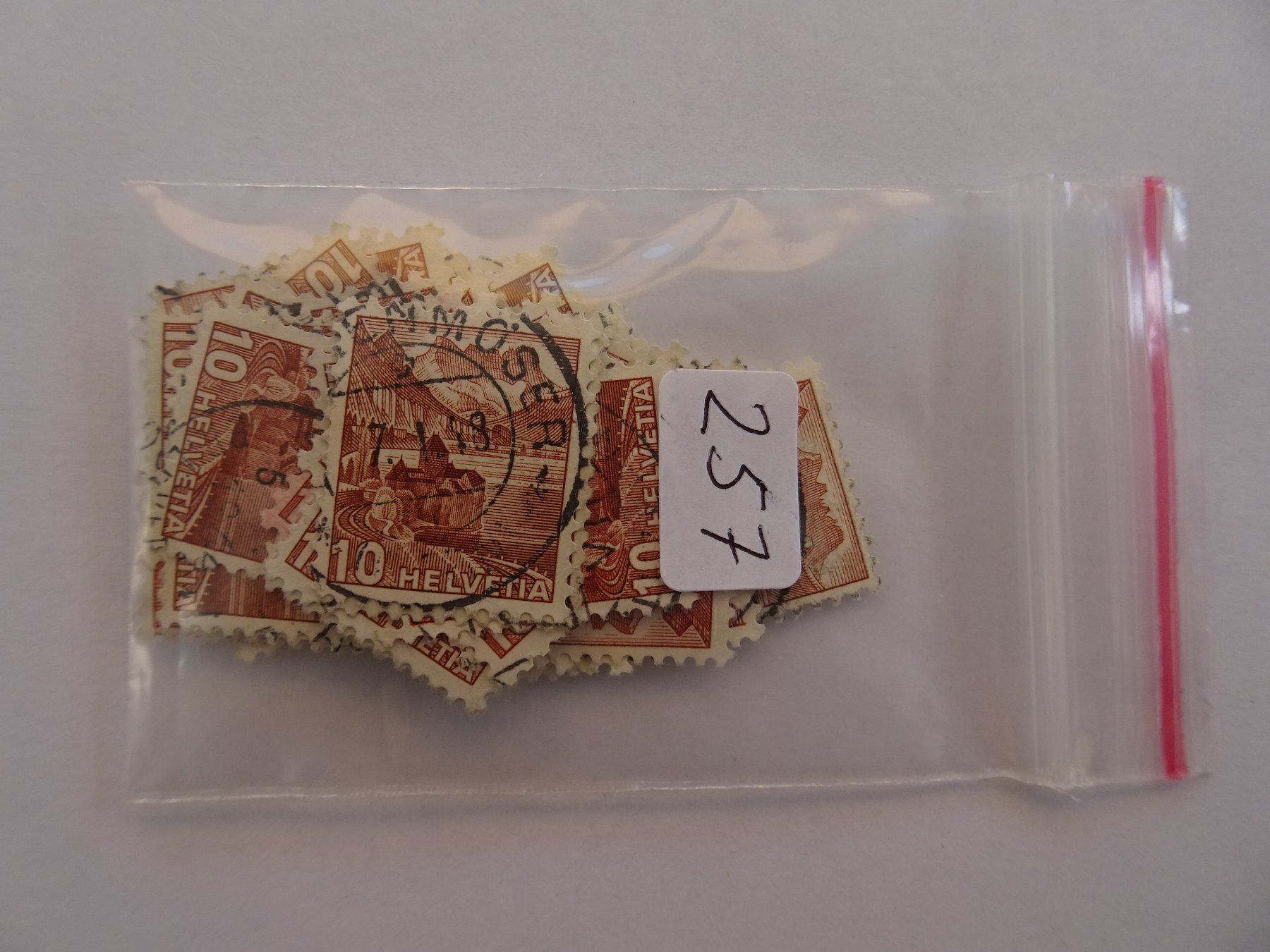 Alle Briefmarken: 1942 – Gebraucht aus Aadorf von Chnorli-Furz