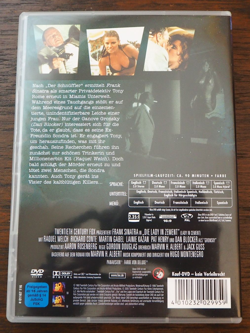 Tutti i DVDs: Die Lady in Zement / Frank Sinatra – Usato da Chur venduto da big_5zx8 1
