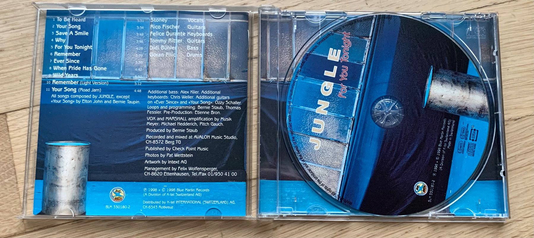 CD: Jungle For you tonight – Usato da Zürich venduto da Fieber 1