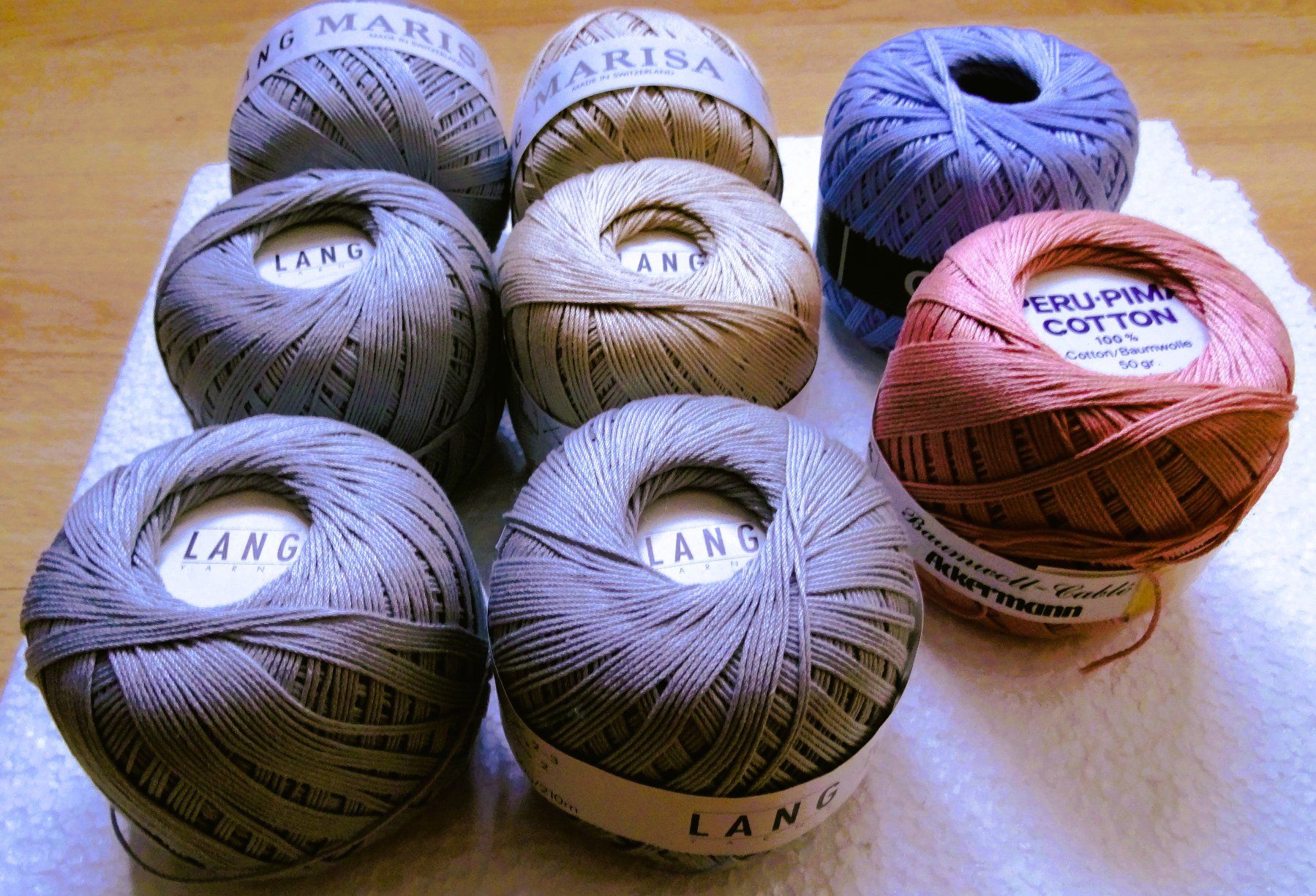 Lang Yarns Lana: 10 Knäuel LANG MARISA – Nuovo e nell'imballaggio originale da Gossau SG venduto da oreliefredy 4