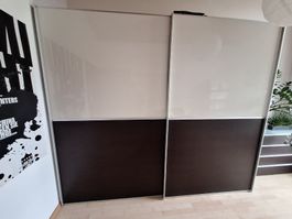 hochwertiger grosser schrank hüsler nest massiv