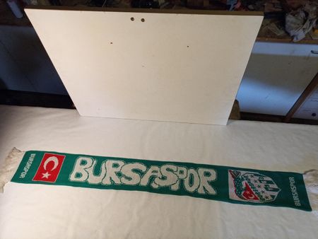 Bursaspor Schal - Grün Weiss - Top Zustand - Selten! (9).