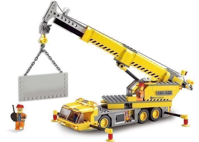 Kit di costruzioni: City - Mobiler Baukran  380 Teile – Nuovo e nell'imballaggio originale da Biel/Bienne venduto da Spiel-Markt