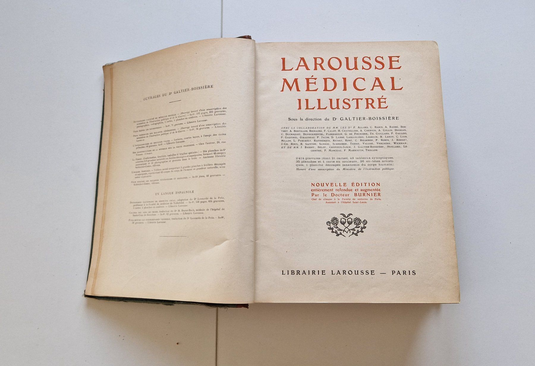 Libri: 1925 - Larousse médical illustré – Usato da Fortunau (Ayent) venduto da le.baron