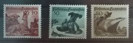 3367B) 232-34, Jagdserie III Satz postfrisch Kt. 110.-