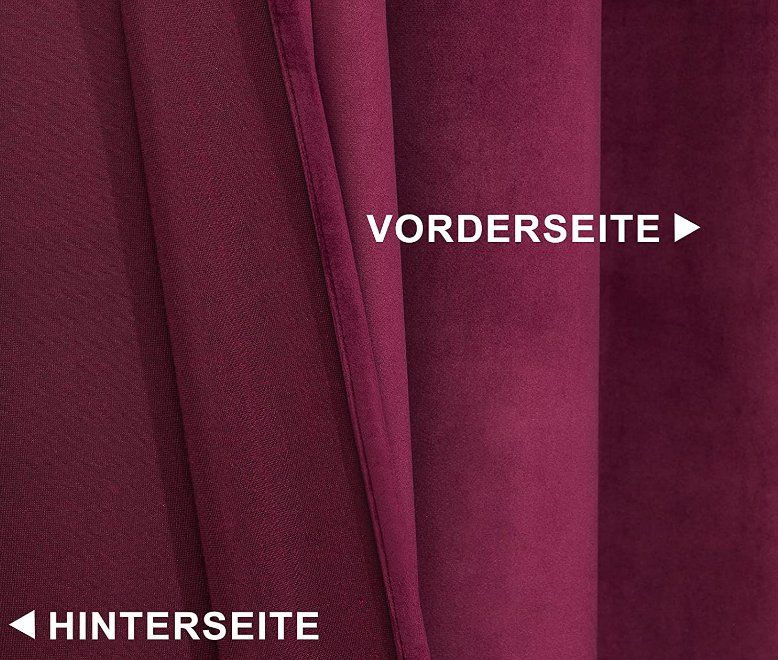 Tende: Vorhänge Samt Luxus 2er Set BxH 140x270cm – Nuovo e nell'imballaggio originale da Adlikon b.Regensdorf venduto da MK-VORHANGSERVICE 6