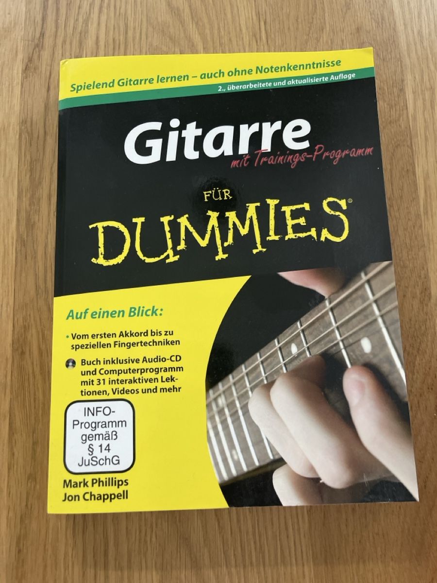 Libri: Gitarre für Dummies - Inkl. CD! – Nuovo (secondo la descrizione) da Zürich venduto da Larixx