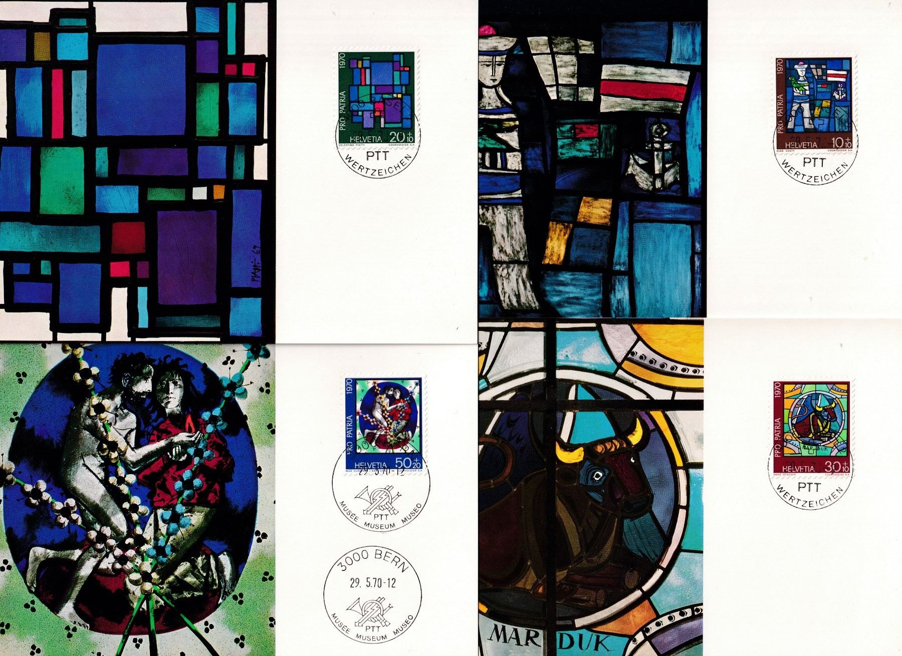 Alle Briefmarken: FDC Karten Pro Patria 1970 – Gebraucht aus Neuchâtel von karlpierrino