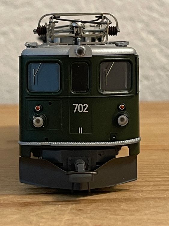 Bemo 1254 112 Ge 6/6 II 702 grün 5-Pol digital 6