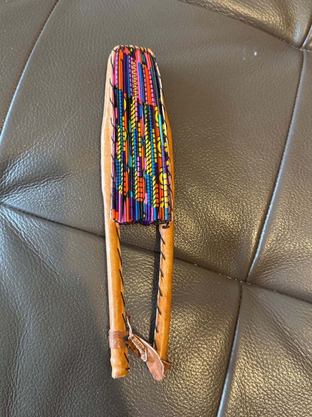 Tutte le decorazioni: Afrikanischer Handfächer - Ankara Druck Handfächer – Usato da Genève venduto da Greg_8ff 3