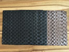 2x6 Tischsets geflochten