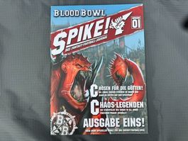 Blood Bowl - Spike Magazin - Ausgabe 01- Deutsch - RAR