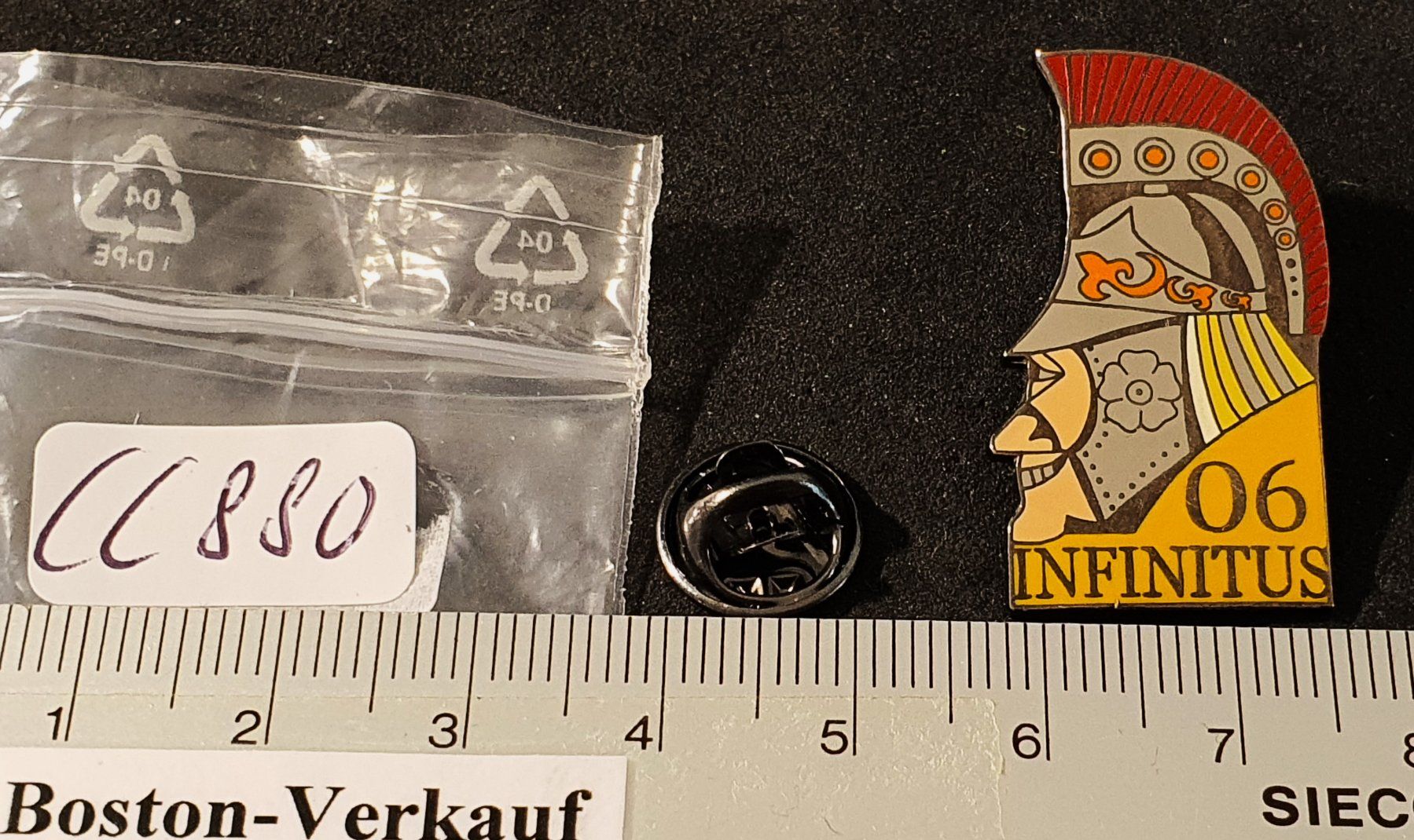 Placchette & Badge: CC880 - Pin Römer INFINITUS 2006 – Usato da Reinach BL venduto da Boston-Verkauf 1