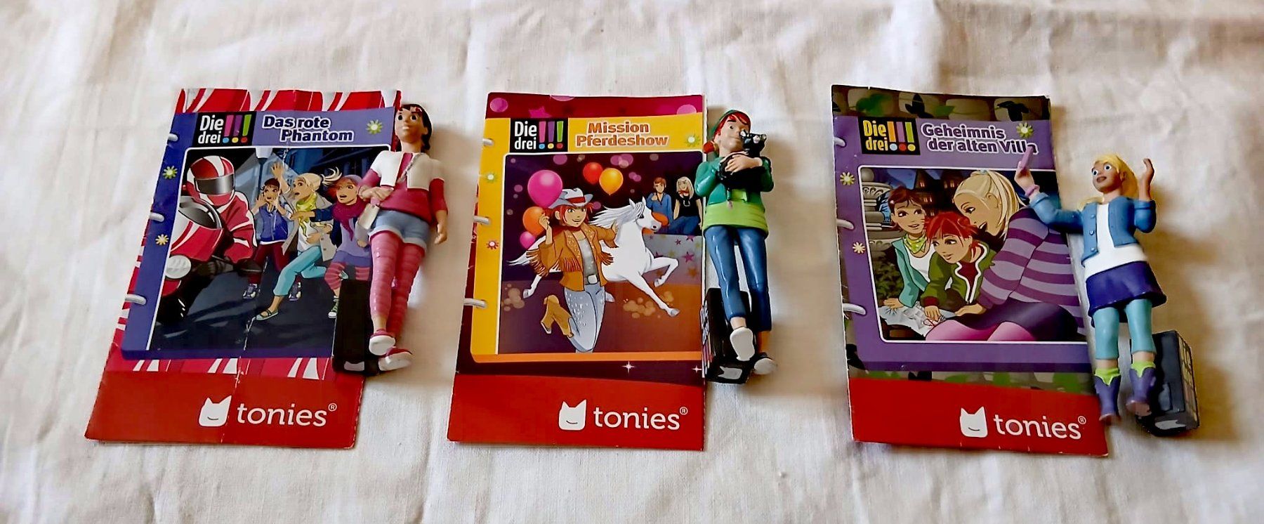 Audiolibri: 3 Tonies Die drei!!! – Usato da Wegenstetten venduto da Aanfr