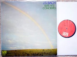 Bach – Suite Nº3 Concierto Robert Stehli RARE LP GEWASCHEN