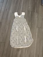 Babyschlafsack 90cm Giraffen grau weiss 70 cm Zustand gut