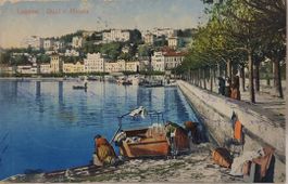 LUGANO - Quai et Hotels - 1913