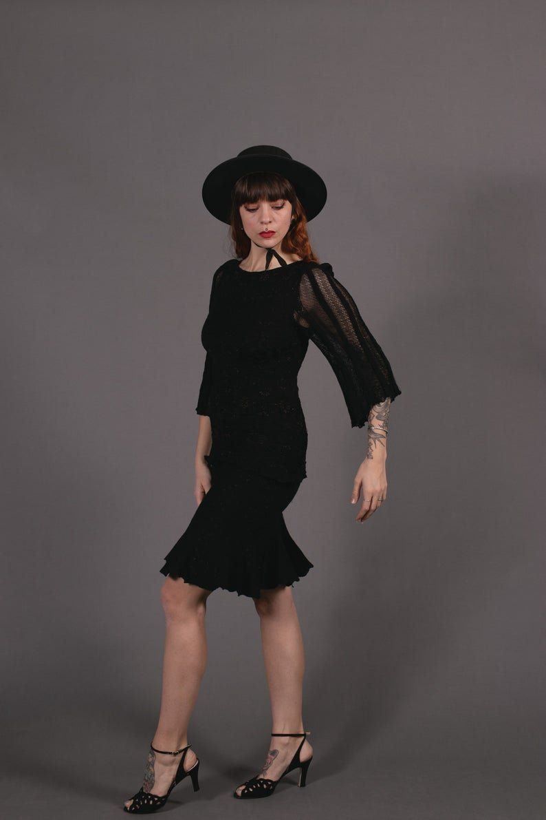 Vestiti: JUST CAVALLI Schwarzes Kleid - Gr.S – Usato da Hombrechtikon venduto da BAZ-Vintage 1
