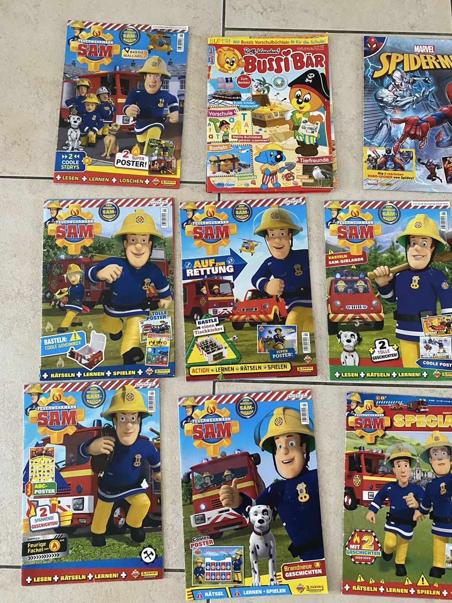 Riviste & Magazine: Feuerwehrmann Sam Zeitschriften, Comics, – Usato da Uster venduto da muse70 1